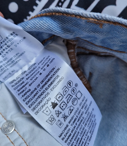 Levis distressed shorts - Picture 9 of 11